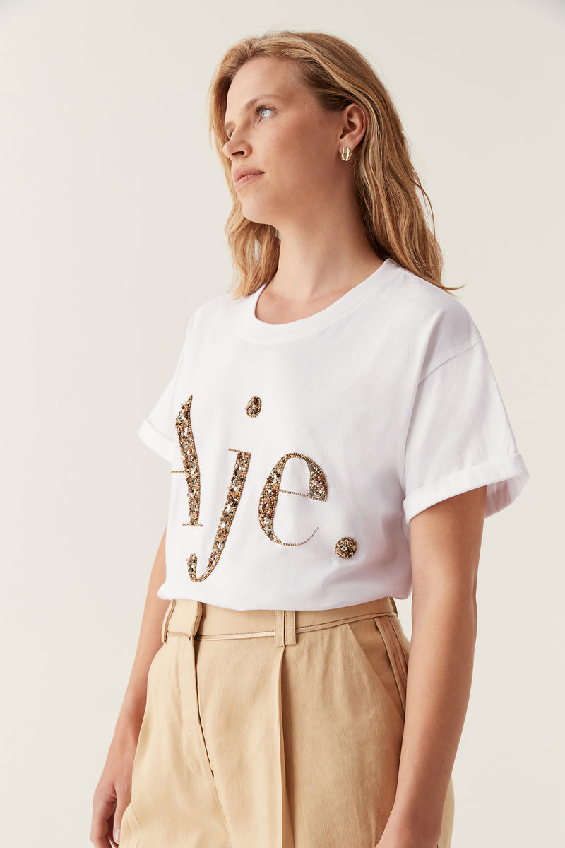 aje white t shirt