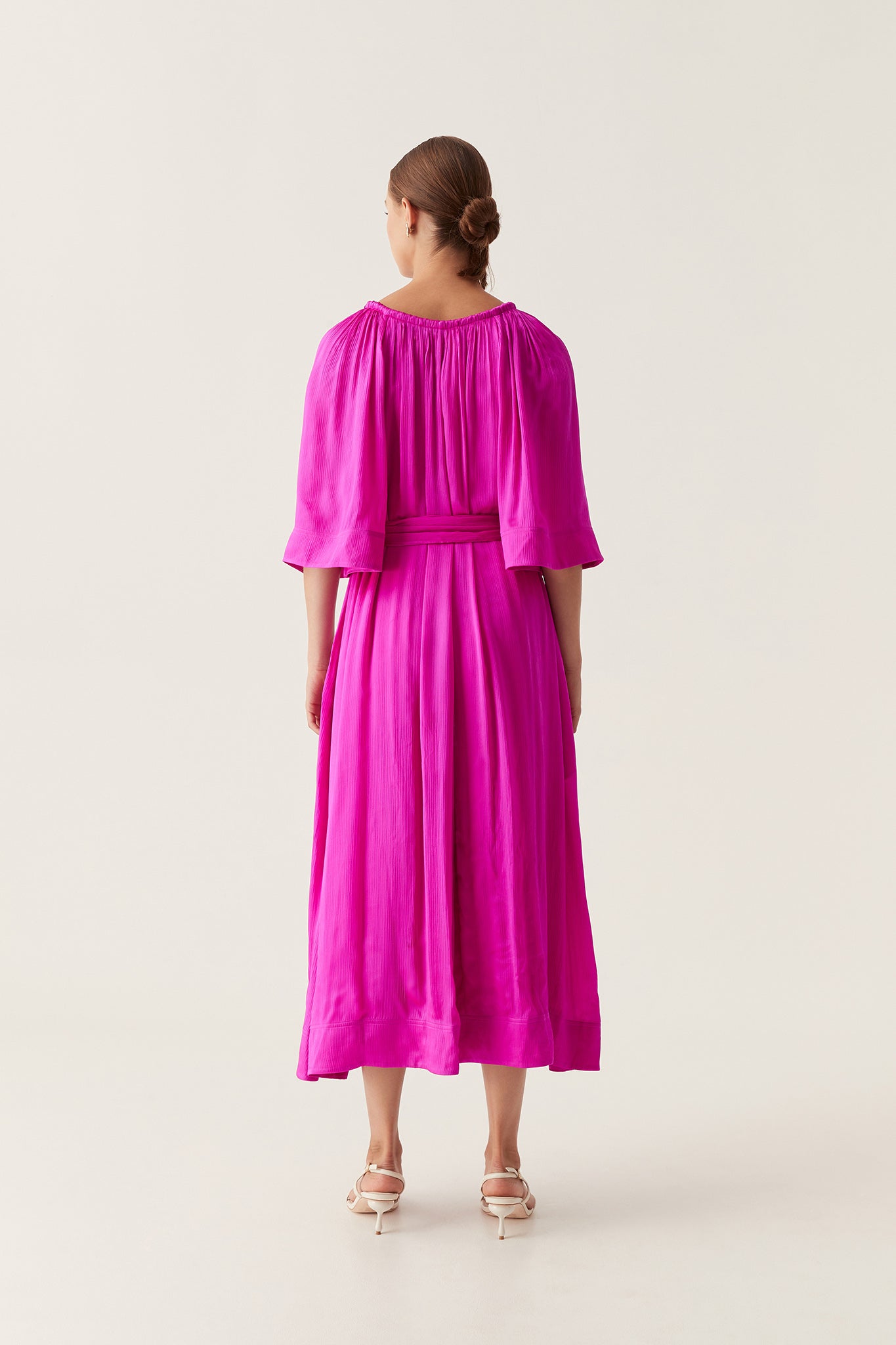 Seraphina Silk Midi Dress