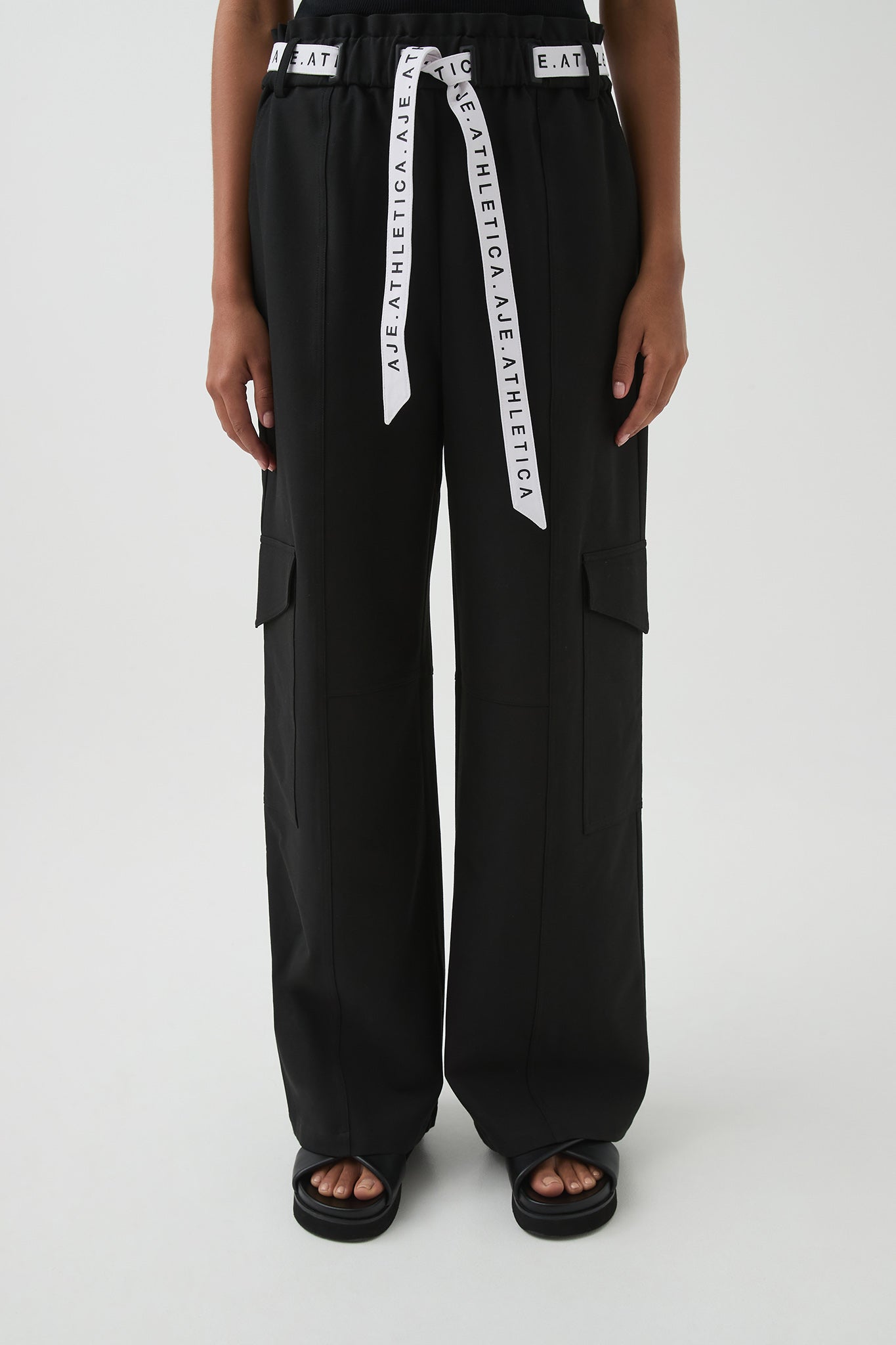 Logo Belted Pant 512