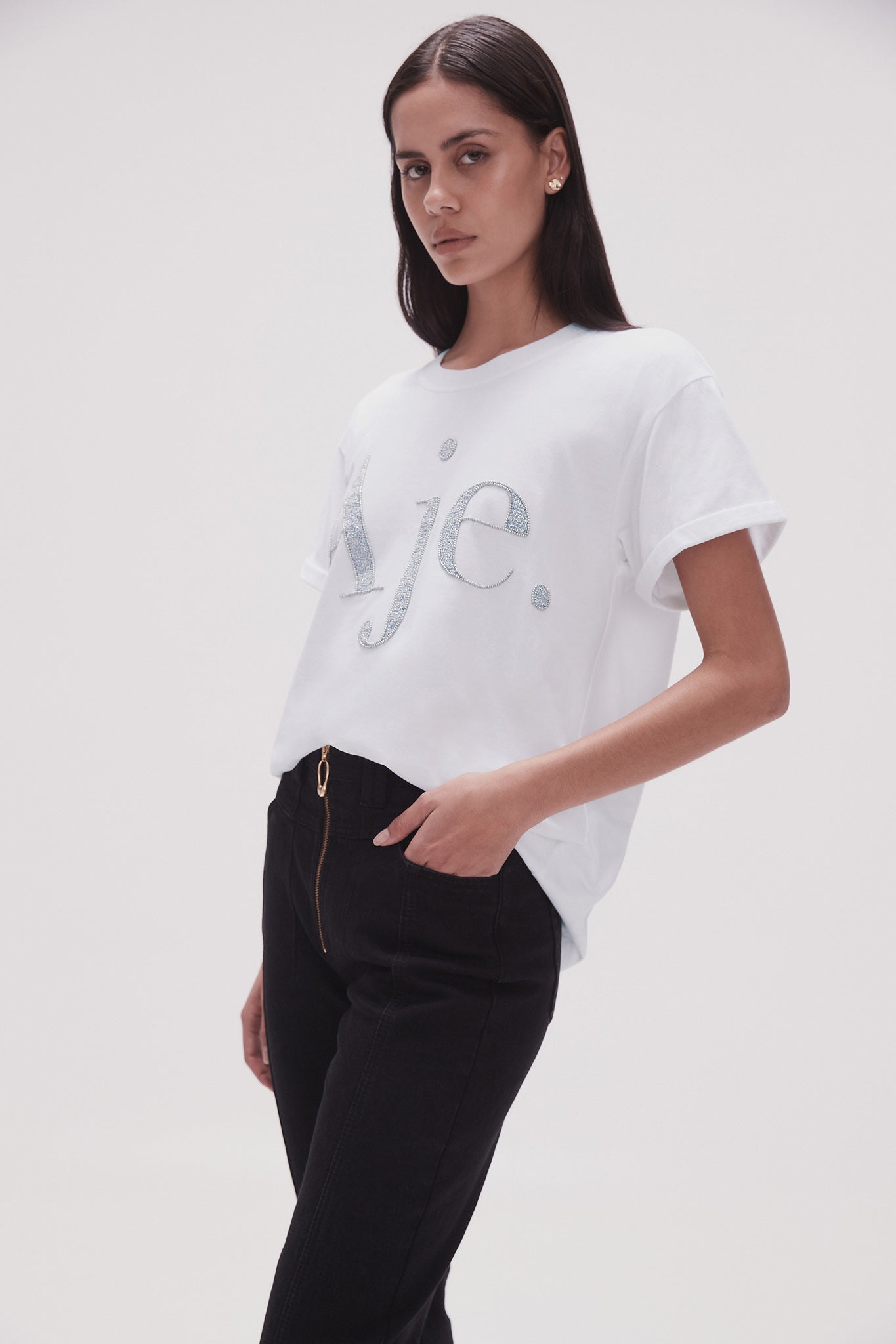 aje white t shirt